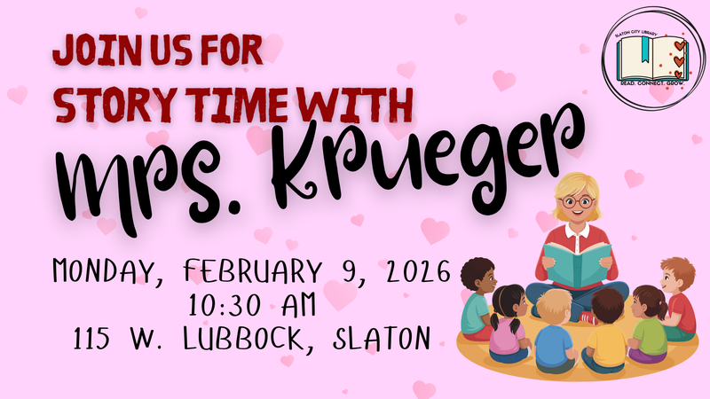 Story Time with Mrs. Katherine Krueger